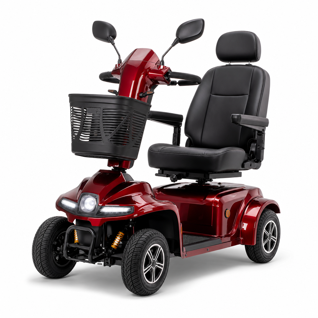 Comfort Scootmobiel 4-wiel 15 km/h