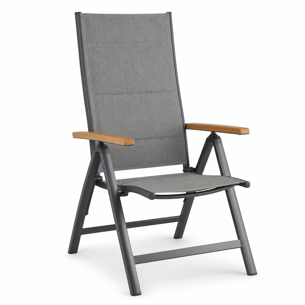 Verstelbare Tuinstoel Textileen – set van 2