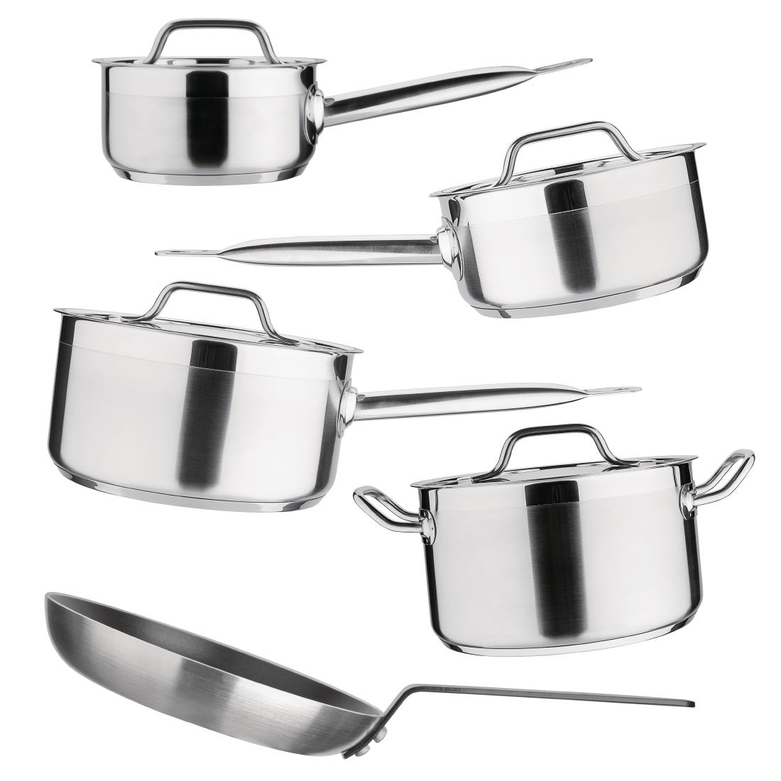 Nisbets Essentials Cook Like A Pro 5-Delige Pannenset